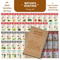 Natures Heritage 54 Variety Heritage Seed & Keepsake Box